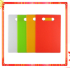 COLORFUL FASHION SQUARE PLASTIC CUTTING BOARDS