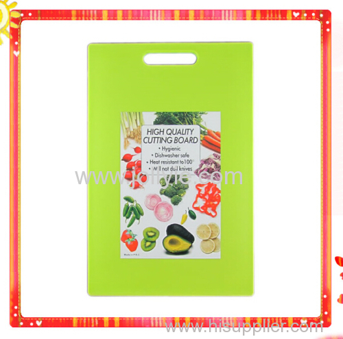 COLORFUL BREAD PLASTIC CUTTING BOARD