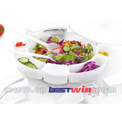 Multi functional salad spinner