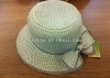 VG-WV0042014 raffia straw sun visor lady hat with high quality