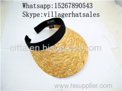 VG-WV010Popular straw braid lady sun hat, OEM service welcome