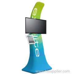 Portable Ipad & TV trade show display