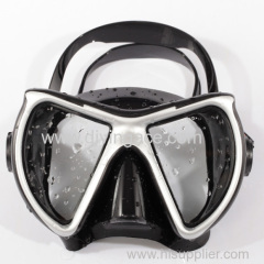 Double glass wholesale diving mask/diving glasses