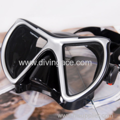 Double glass wholesale diving mask/diving glasses