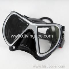 Double glass wholesale diving mask/diving glasses