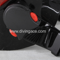 New silicone tempered glass diving mask