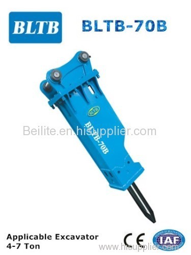 Beilite-70B China construction machine hydraulic hammer for 4-7 Ton mini exavator
