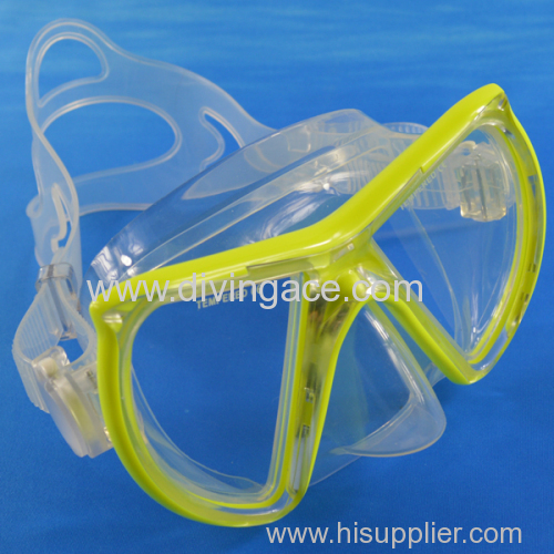 Hot sell two lens diving mask/diving goggles