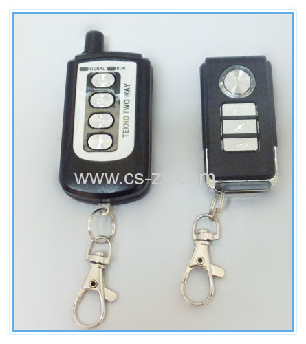 two way remote alarm for motorcycle