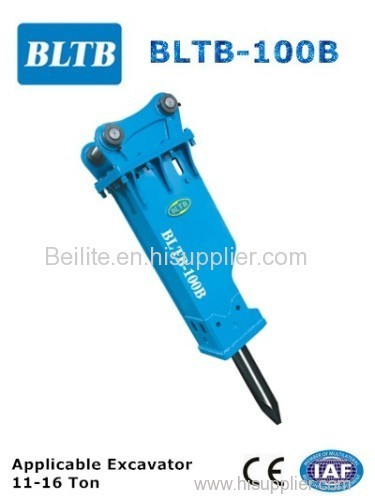 Beilite-100B China construction machine hydraulic hammer for 11-16 Ton mini exavator