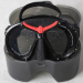 Two lens silicone diving goggles/diving glasses/mask