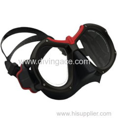 Two lens silicone diving goggles/diving glasses/mask