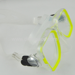 Hot selling wholesale rubber freediving mask for water sports