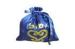 Monogrammed Jewelry Satin Drawstring Pouch , 20*20cm Pretty Style