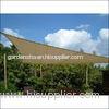 Beige Color Sun Sail Carport Agriculture Shade Net With UV Resistance