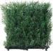 Cypress Lifelike Artificial Greenery Fence For Villa Balcony Easy To Clean