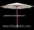 Round Diameter Hardwood Outdoor Cantilever Umbrella / 3M Wooden Umbrella