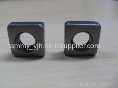 carbon steel square nuts M6
