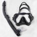 Hot selling wholesale breating mask/diving mask snorkel set