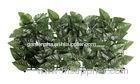 Laurel Leaves With PE Net Artificial Hedge Fence With Polyester Fast Growing Hedges