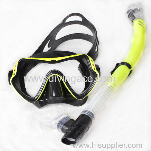 Manufacturer diving mask snorkel set underwater equipment