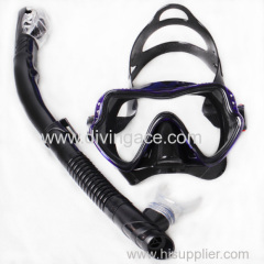 Manufacturer diving mask snorkel set underwater equipment