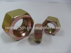 steel with zinc plated hexagon nuts