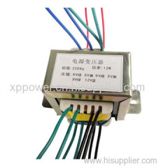 small size EI transformer for low frequency