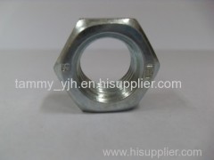 zinc plated hex thin nuts
