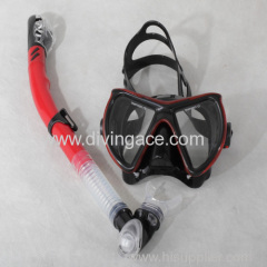 Wholesale professional diving mask and snorkel set