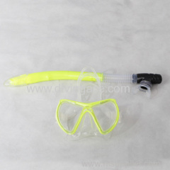 Wholesale professional diving mask and snorkel set