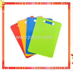 COLORFUL PLASTIC CUTTING BOARD WITH HOLDER