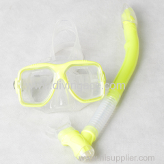 New style swimming mask and snorkel set