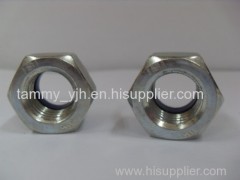 prevailing torque type hexagon thin nuts with nonmetallic insert