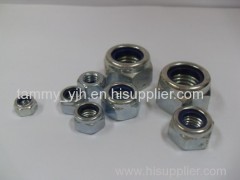 prevailing torque type hexagon thin nuts with nonmetallic insert