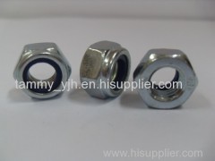 prevailing torque type hexagon thin nuts with nonmetallic insert
