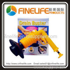 Multi-functional cleaning drain buster as seen on TV
