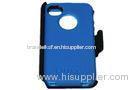 Blue Otterbox Defender Case Unique Shockproof For Iphone 4 / 4S