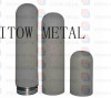 sintering micro-porous tube/ titanium filter/ titanium porosint