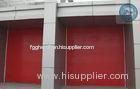 Insulated Red Industrial Sectional Door Finger Protection Panel