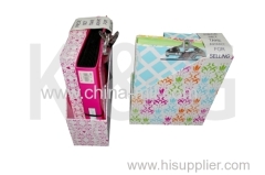 Paper box paper file holder set