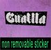 high quality permanent vinyl eggshell sticker