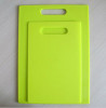 COLORFUL FASHION PLASTIC CUTTING BOARD SET