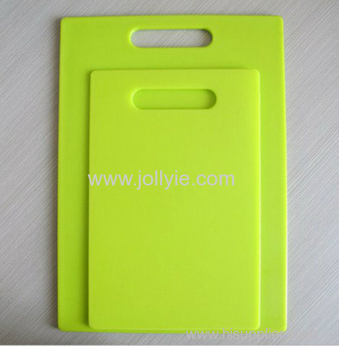 COLORFUL FASHION PLASTIC CHOPPING BOARD SET