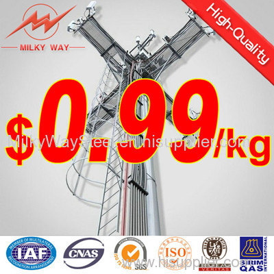 Outdoor steel Communication Tower
