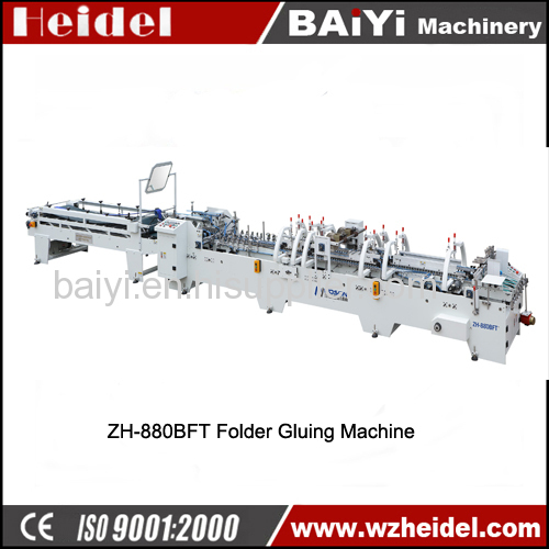 Pre-folding and Crash-lock Automatic Folder Gluer Machine