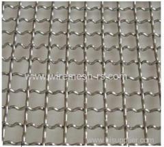 Stainless steel crimped wire mesh