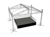 RK Aluminium truss system with roof cover