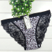 2014 New leopard laced cotton bikini panties lady brief stretch cotton short pants women underwear