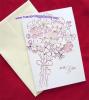 greeting cards with beautiful flowers
